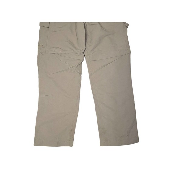 The North Face Belted Convertible Hiking Pants Men’s Large 35x 30.5 Khaki Nylon - Picture 6 of 10